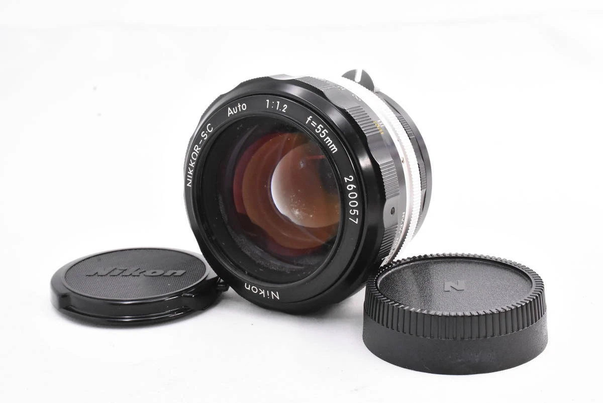 Nikon Nikon NIKKOR SC Auto 55mm F1.2 old lens (t1756) | eBay