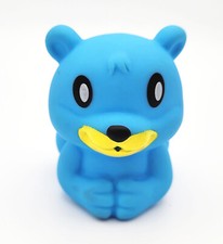 Crayola Vinyl Squish Blue Bear Bath Water Swim Toy Squirter 2.5 inch tall