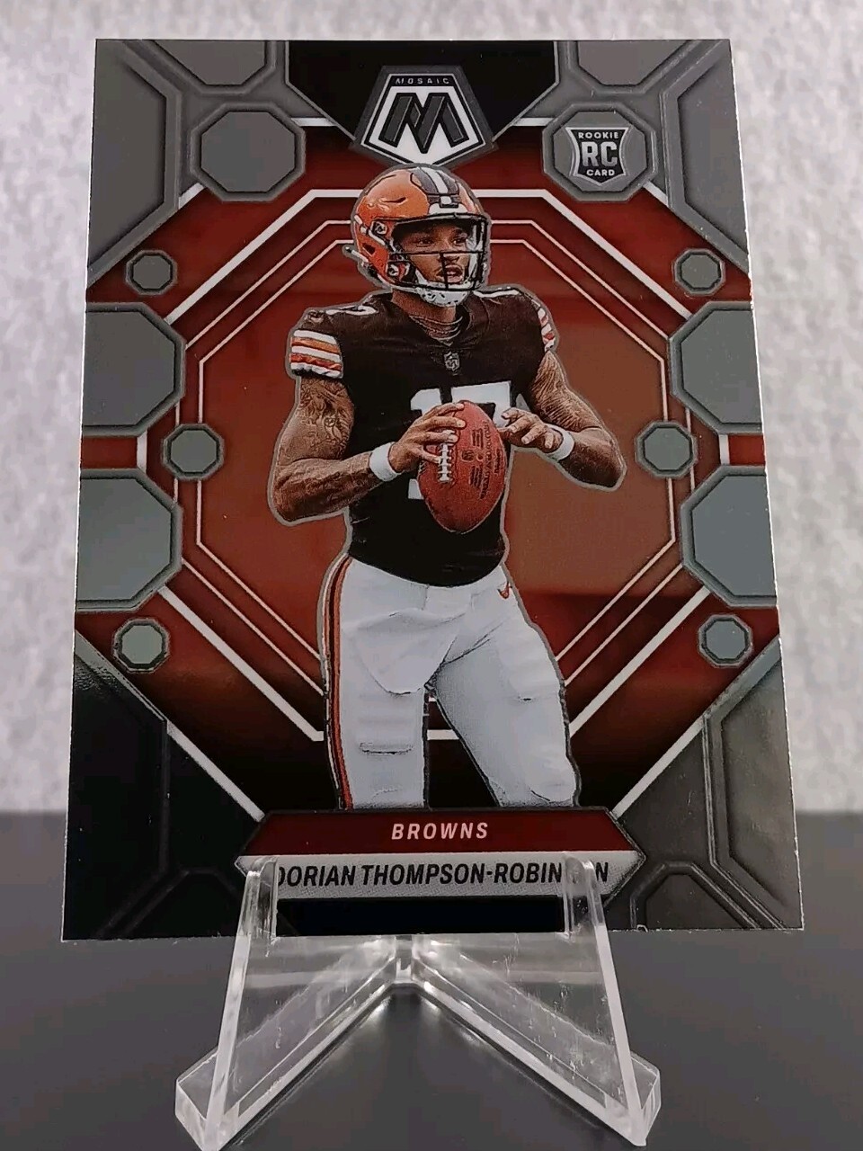 2023 Mosaic DORIAN THOMPSON-ROBINSON Rookie Card 316 Cleveland Browns