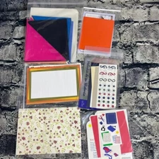 Creative Memories HOME CLASS PRE-CUT TRIANGLES Paper & Stickers