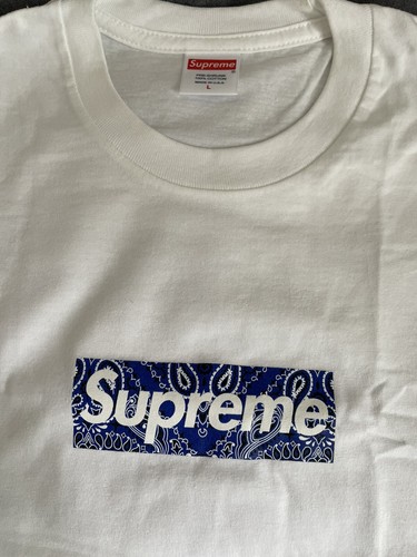 Supreme Bandana box logo tee Large 