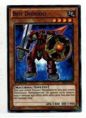 Yu-Gi-Oh Bot Dododo BP02-IT118 ITA 