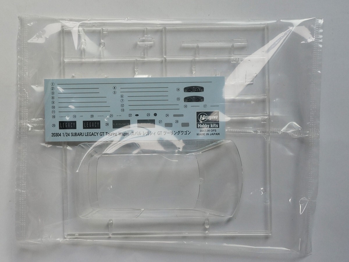 HASEGAWA 1/24 Subaru Legacy GT Touring Wagon #20304 scale