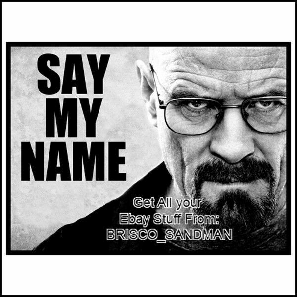 Fridge Fun Refrigerator Breaking Bad Face Walter White "say My