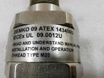 HONEYWELL MPD-AMIC1 GAS SENSOR DEMKO 09 ATEX 143400U IECEX UL