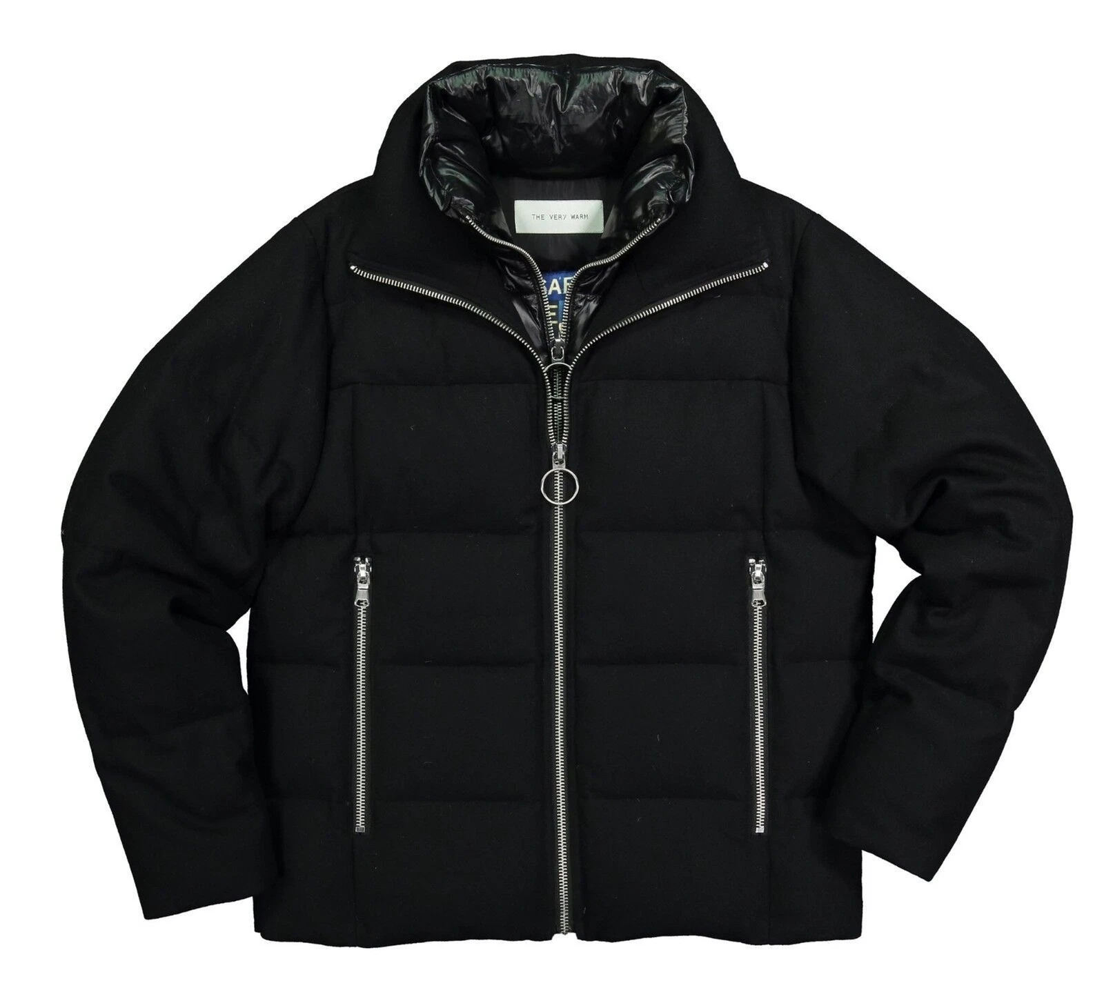 NWT THE VERY WARM Crosby - Black GIL GOREN Down Coat M (CO-41)