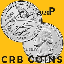 2020-P Tallgrass Prairie Quarter - Kansas - (UNC) From Mint Bag KM#723 - ATB55P