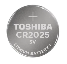 Toshiba CR2025 3V Lithium Coin Cell Battery (1800 Batteries)