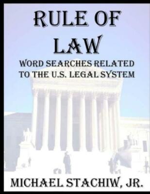 Rule Of Law: Word Searches Related To The U S  Legal System