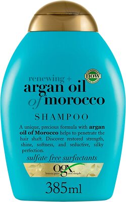 OGX Argan Oil of Morocco Sulfate Free Shampoo for Dry Hair 385ml SCHNELLER KOSTENLOSER VERSAND