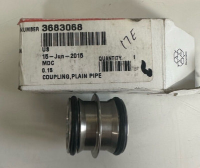 カップ Genuine OEM Cummins 15L ISX QSX Plain Pipe Coupling 3683068