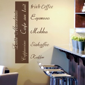Wandtattoo Wandbanner Wandaufkleber Spruch Küche Kaffe Coffee Cafe ... Wandtattoo Wandbanner Wandaufkleber Spruch Küche Kaffe Coffee Cafe ...