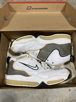 Nike Air Agress Force White Granite Canyon Gold 830112-110 Vintage 1998 Size 9.5