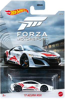 Hot Wheels 1:64 '17 Acura NSX | Forza Xbox Serie 2/5 GJV68 GDG44 - Nuovo