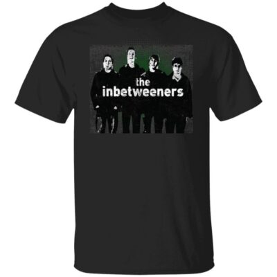 The Inbetweeners Boys Funny  British TV Show Sitcom T shirt Black Grey
