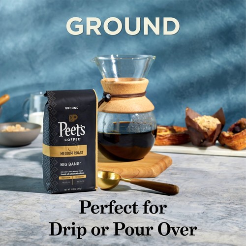 3 pack Peet's Coffee Dark Roast Ground Coffee Single Origin Sumatra 10.5 Ounce - Picture 8 of 14