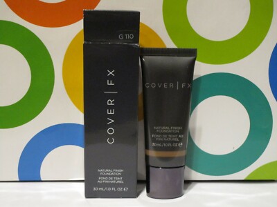 COVER FX ~ NATURAL FINISH FOUNDATION ~ G 110 ~ 1.0 OZ BOXED