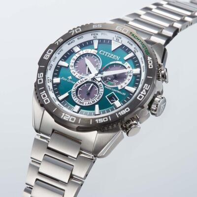 CITIZEN PROMASTER LAND CB5034-91W Eco-Drive Radio Solar