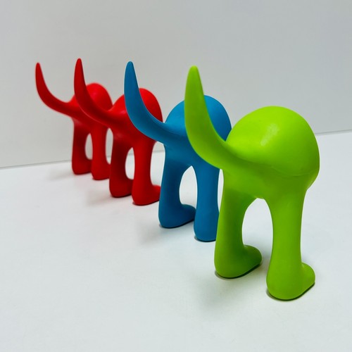 4 x IKEA Bästis Wandhaken - Hundeschwanz - GUT
