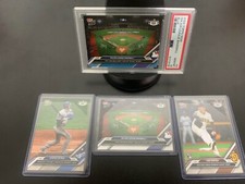 2024 Topps Now LA World Tour #3 Blue PSA 10- /49 and #1-2-3 base, not graded