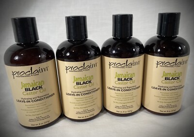 Proclaim Jamaican Black Castor Oil Leave In Conditioner (Lot of 4).