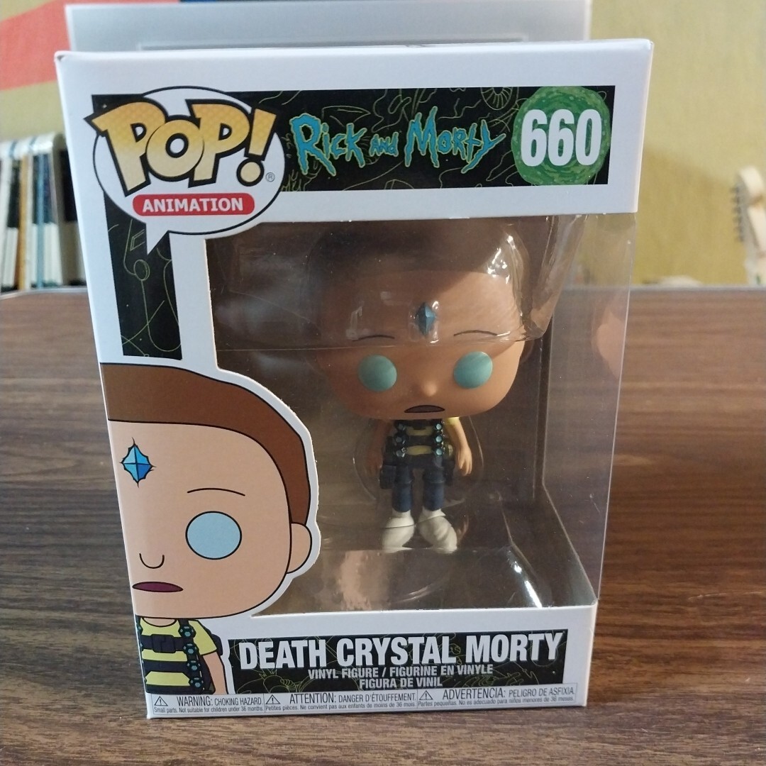 En Oferta Funko Pop! Vinilo: Rick And Morty - Death Crystal Morty #660