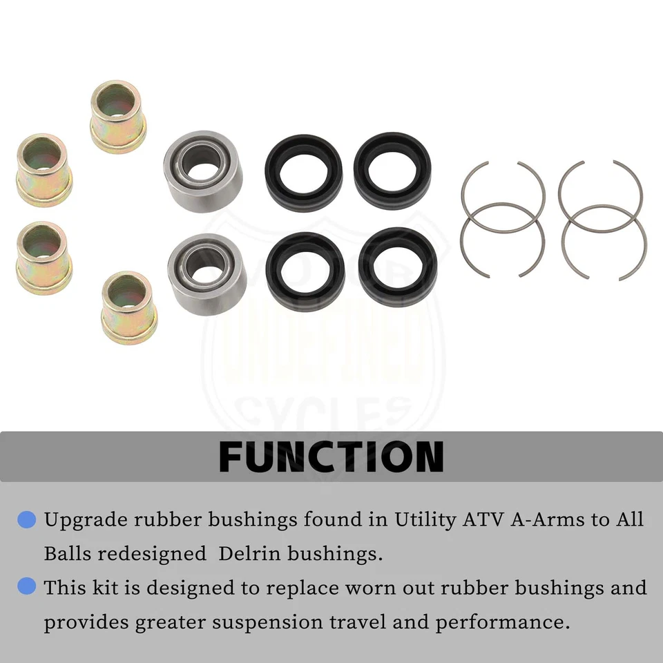 A-Arm Bearing Bushing Kit For Honda Odyssey FL400 Sportrax TRX300 TRX400EX 450ER - Image 3 of 4