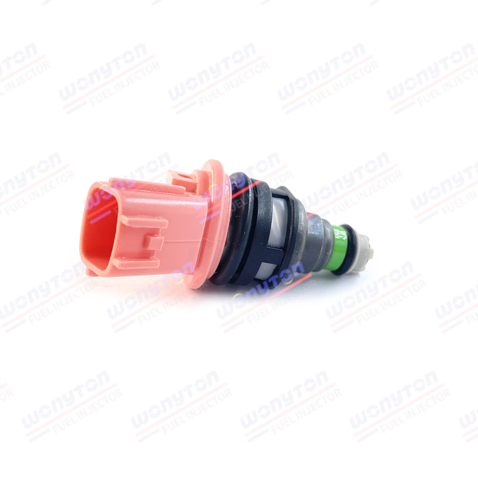 Inyectores de combustible FJ148 de 12 orificios de actualización de 4 piezas para Nissan Sentra 1991-1999 1,6 L I4 Foto 4 de 4
