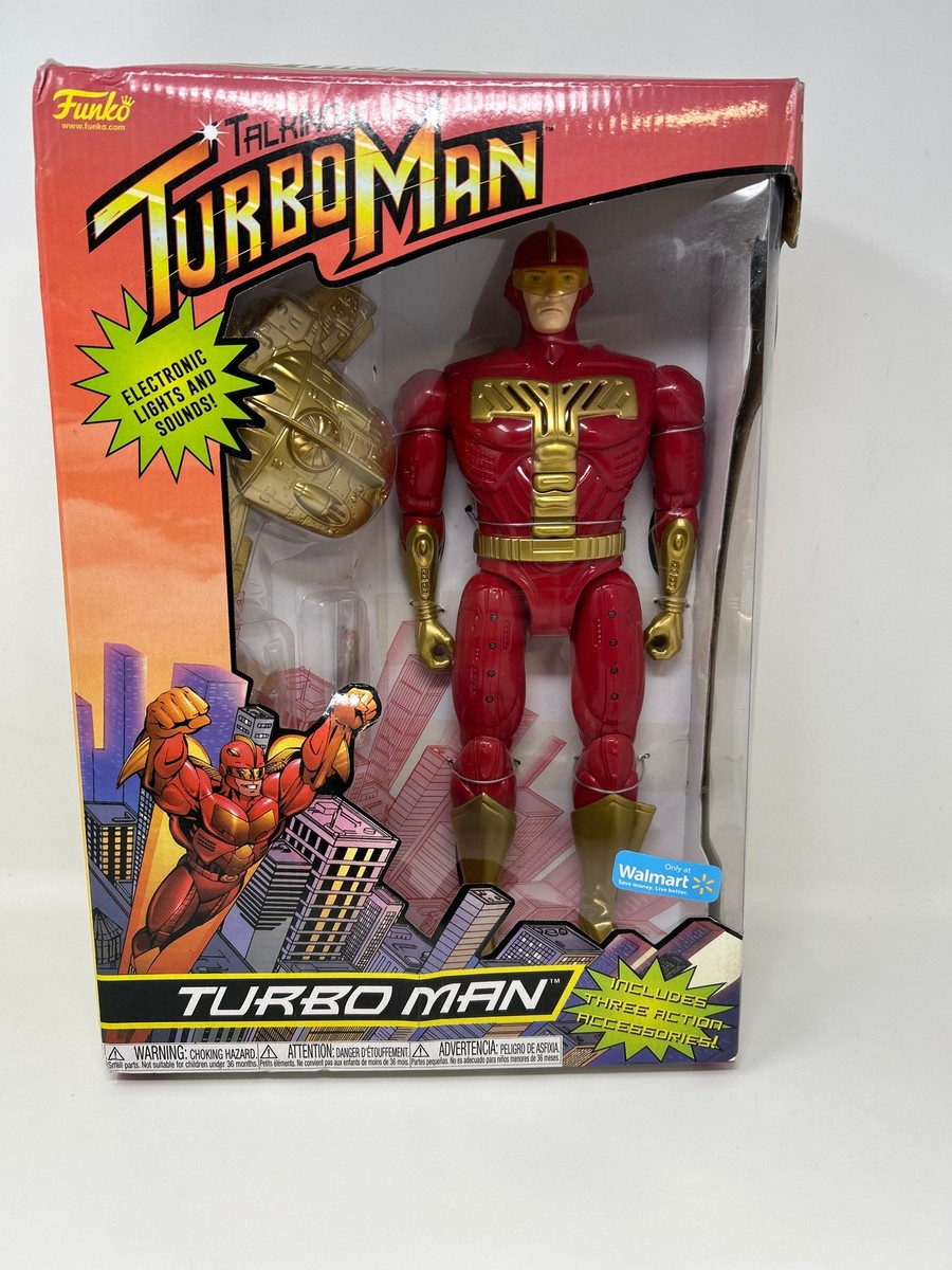 Funko 80-618 Talking Turbo Man Jingle All The Way Action Figure