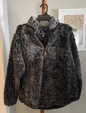 Women s Simply Southern Pullover Fleece Sherpa 1/4 Zip Sweater / Sweatshirt Sz M
