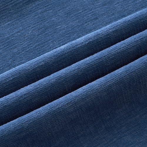 Couch Pillow Covers 18x18 Inch, Set of 2 Soft 18" x 18" (Pack of 2) Navy Blue - Picture 2 of 6