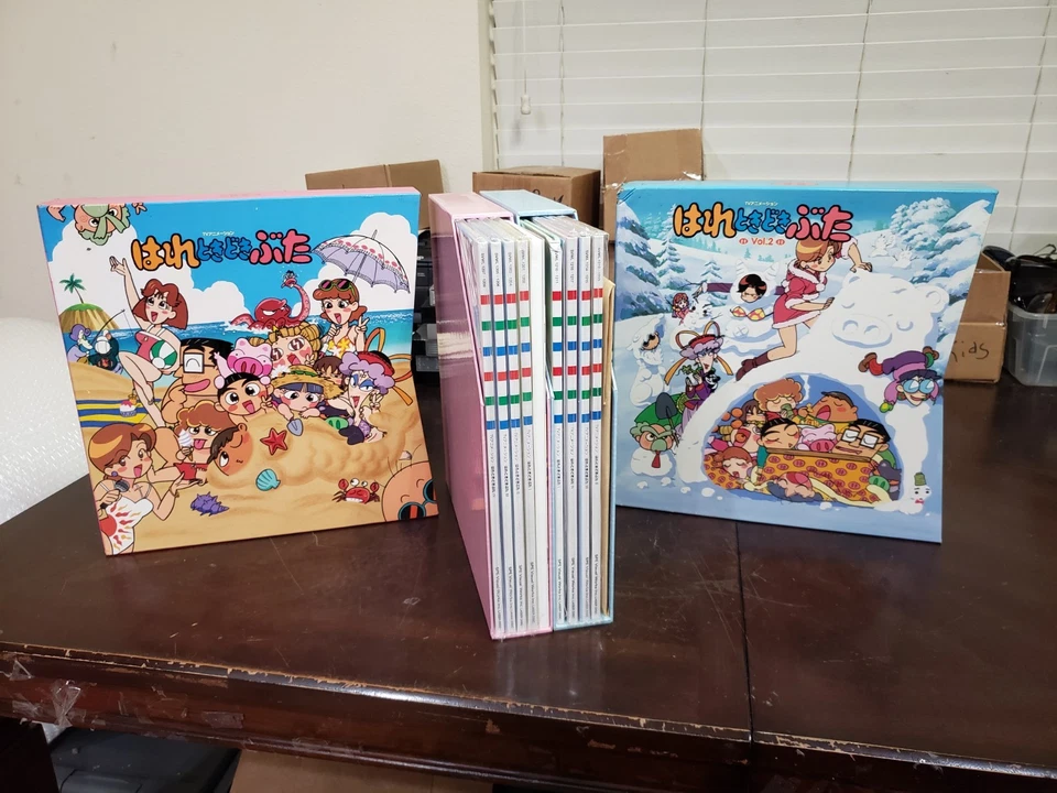 Laserdisc Box Sets Tokyo Pig / Fair, then Partly Pig 8 Discs 20 Animation Cells - Image 3 of 4