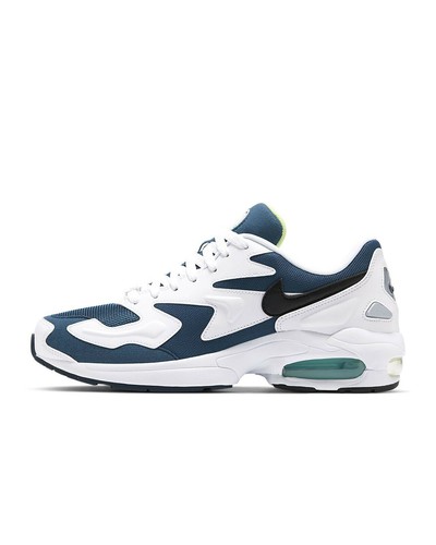 Men's Nike Air Max2 Light Valerian Blue/Black-White (CI3703 400) - 9