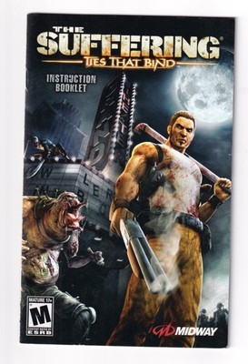 The Suffering Ties That - Authentic Manual Instruction Booklet - PlayStation PS2
