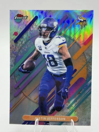 2025 Topps Finest Performance Justin Jefferson #264 - Rare Refractor