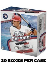 2025 Topps Chrome Baseball Update Series - Mega Box - Sealed Case - PRESALE