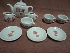 2013 Miniature Tea Set Porcelain Butterflies