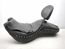 04-10 Kawasaki Vulcan 2000 VN2000 CORBIN Full Driver Passenger Seat W/ Back Rest