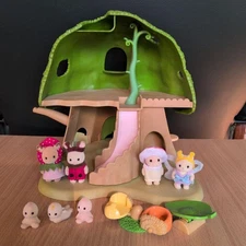 Sylvanian Families Fairy Secret Tree Gift Set Doll Included Missing Parts