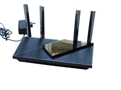 TP-LINK Archer AX55 AX3000 Wireless Dual Band Router, Gigabit Ports OneMesh-