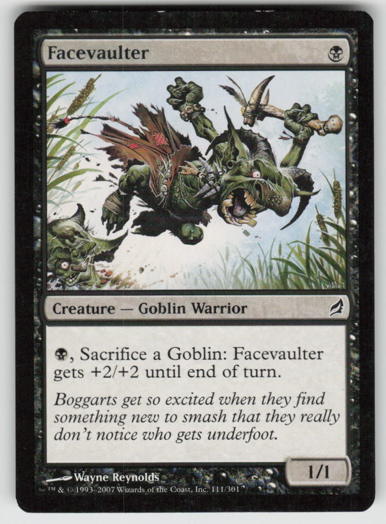 Facevaulter Common Lorwyn 111 MTG Moderately Played