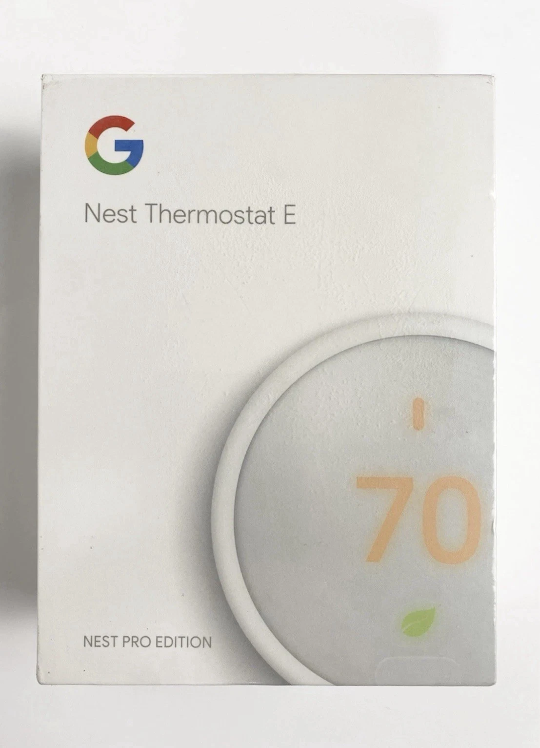 NEW Google Nest Thermostat E Pro Edition Model A0063 T4001ES - SEALED