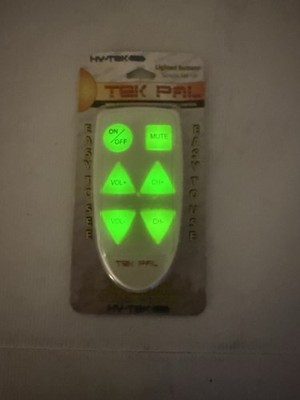 HY-TEK Tek Pal Big Button Universal TV Remote Control Easy To Use Large Buttons