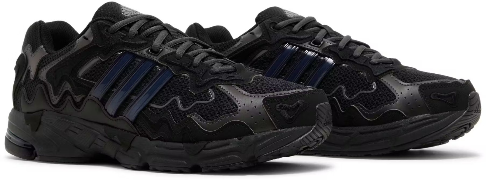 Adidas Originales Bad Bunny Response CL Tenis Triple Negro Entrenadores Hombres 14US