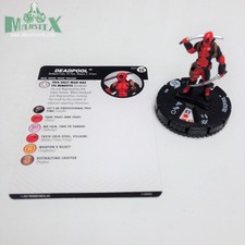 Heroclix Deadpool and X-Force set Deadpool 001 Fast Forces figure w/card 