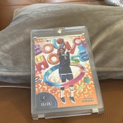 Topps NBA Hoops Anthony Edwards Bounce House 05/25 Jersey Match