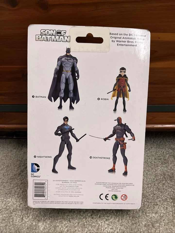Figura DC Universe Son of Batman Deathstroke 7" DC Collectibles Foto 2 de 4