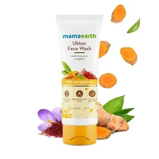 Mamaearth Ubtan Face Wash 100ml | Tan Removal & Skin Brightening | Pack of 1