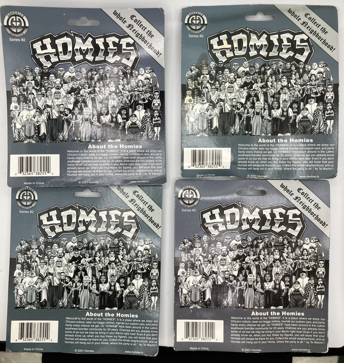 Signed Homies Series 2 Complete original blister pack (c)2001 | eBay