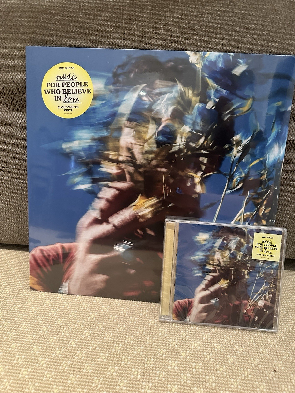 Joe Jonas Music For People Who Believe In Love Vinyl And CD Bundle